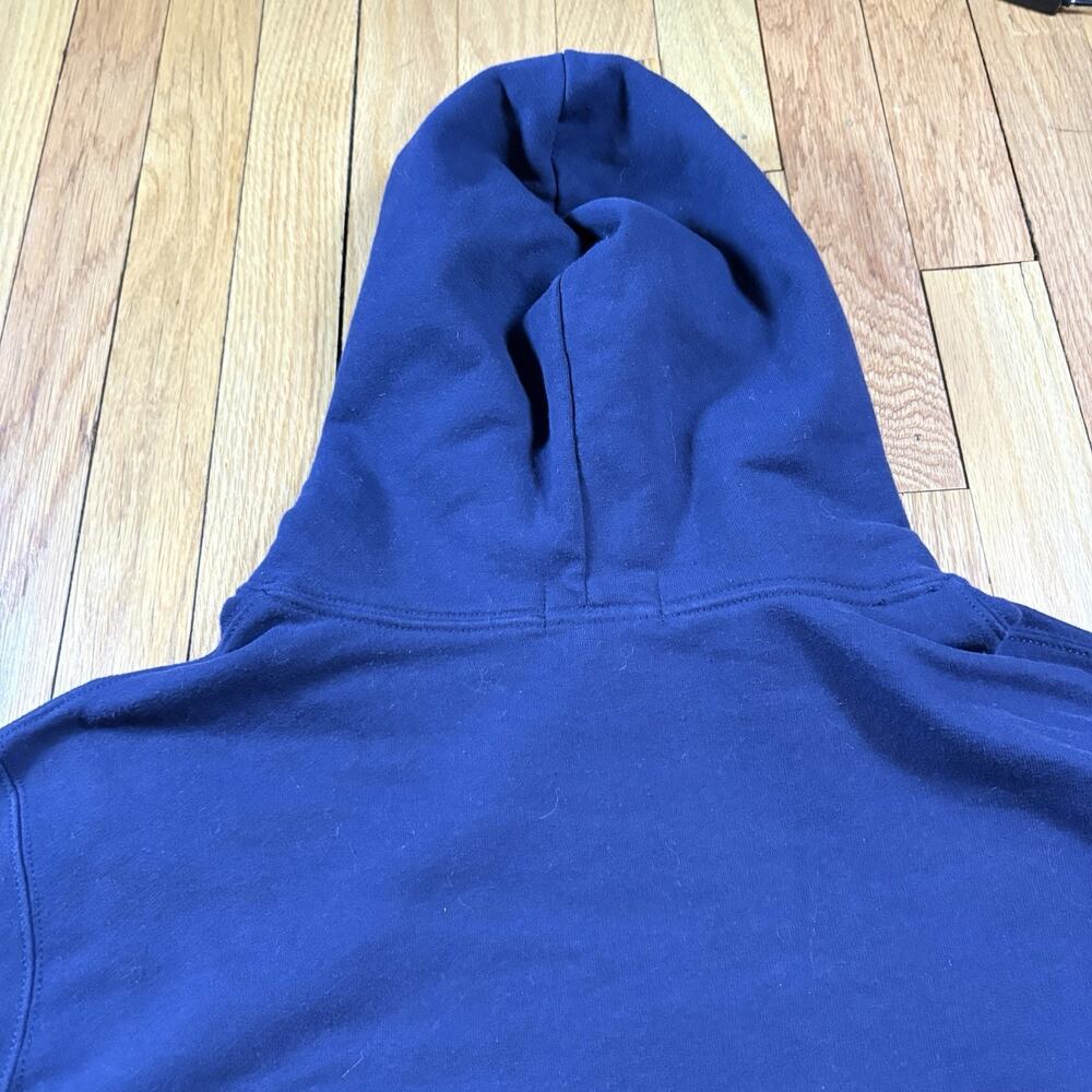 Polo Ralph Lauren Men L Navy Triple Pony Player Fleece Sweatshirt Hoodie Sweater - Picture 14 of 15